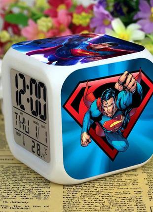 Настільні годинники супермен superman