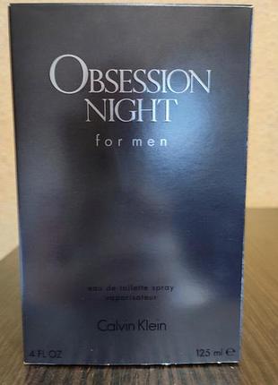 Obsession night calvin klein for men 100 ml, парфумована вода