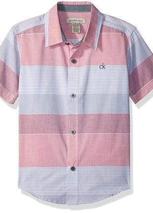 Легка літня сорочка calvin klein jeans на хлопчика 6 років