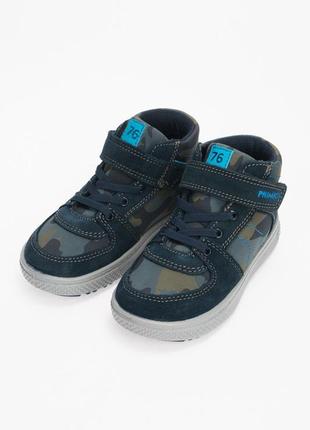 Детские ботиночки primigi kinder 2373111 blauer rauh