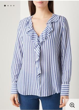 Блуза сорочка від opus в смужку2 фото