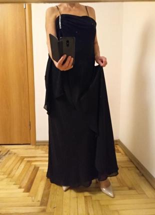 Хорошенькое платье сарафан в пол. размер 162 фото