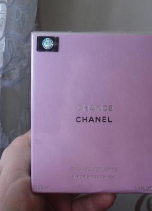 Chanel chance туалетная вода 100 мл шанель шанс женские духи1 фото