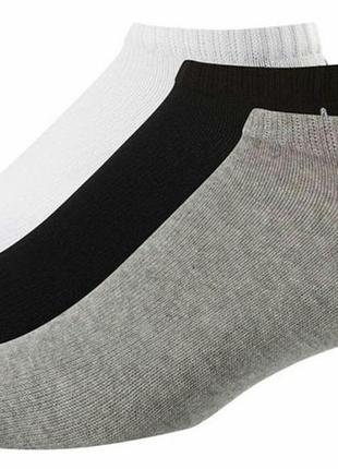 Носки шкарпетки reebok active core low-cut socks 3 pairs