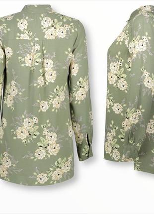 Стильная рубашка в цветы из натуральной ткани new look2 фото