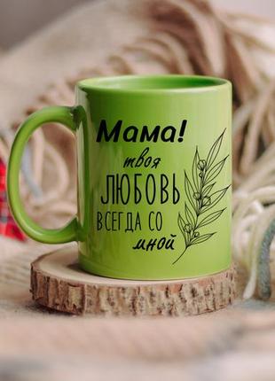 Чашка на подарок маме