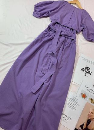 Нереальное платье макси с полу открытой  спинкой на пуговичках5 фото