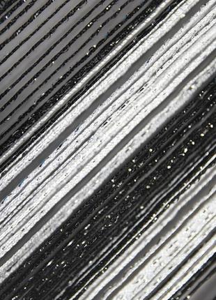 Чорно-білі штори-нитки веселка дощ8 фото