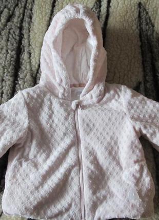Итальянская курточка chicco с капюшоном
