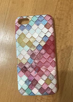 Силікановий чохол з малюнком на iphone 7