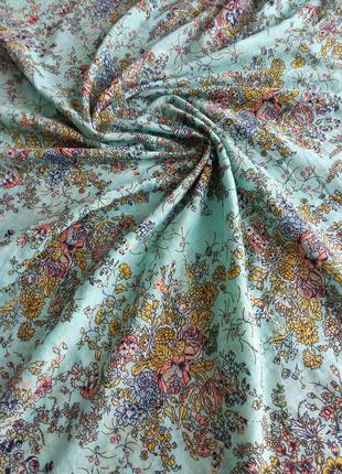 Яркий батистовый хомут, шарф, платок4 фото