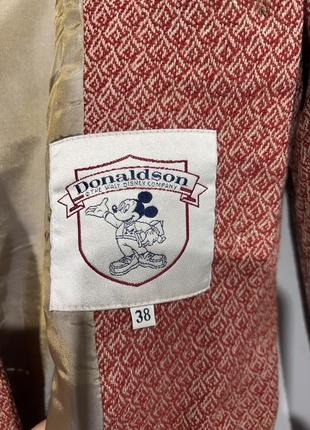 Вовняний піджак donaldson розмір s/m6 фото