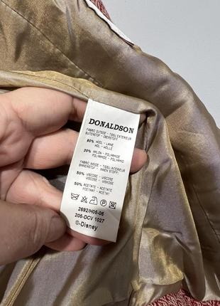 Вовняний піджак donaldson розмір s/m8 фото