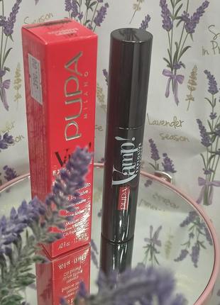 Туш для вій pupa vamp! explosive lashes mascara 110 explosive black 12 мл