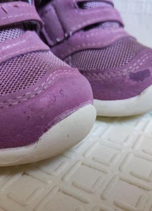 Утеплені кросівки/хайтопи jong golf фіолетові на липучці, демісезон 21р5 фото