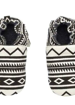 Дитячі тапочки макасы,h&m, оригінал, розмір 23, 14см по устілці.