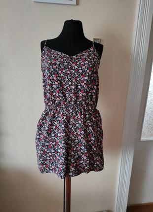 Комбінзон  жіночий стильний квітковий принт