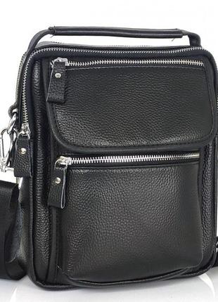 Мессенджер с ручкой для переноски черный tiding bag a25f-fl-8209a1 фото