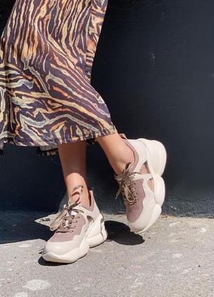 Кожаные кроссовки ручной работы по индивидуальным меркам