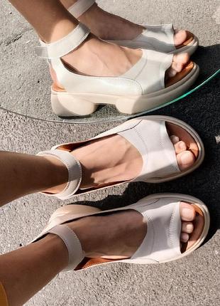 Кожаные сандалии босоножки ручной работы по индивидуальным меркам