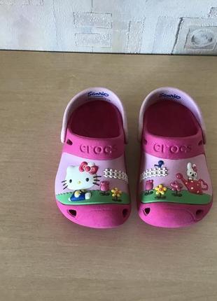 Крокси crocs р. 24-25 ст. 14,5-15см.(6c7)