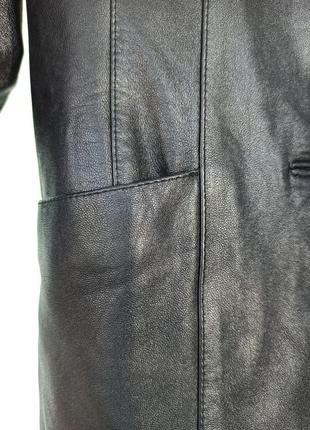 Женский кожанный пиджак натуральная кожа5 фото