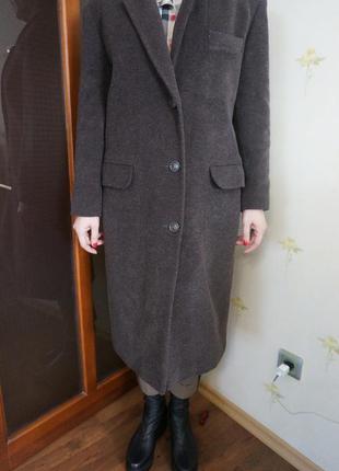 Шерстяное пальто франция р-р л1 фото