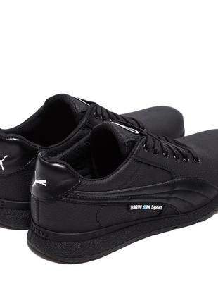 Мужские кожаные кроссовки puma bmw motorsport