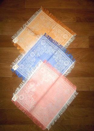 Набор из 3-х салфеток размер 35*35 см ссср