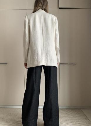 Блейзер піджак, жакет з фактурної тканини h&m3 фото
