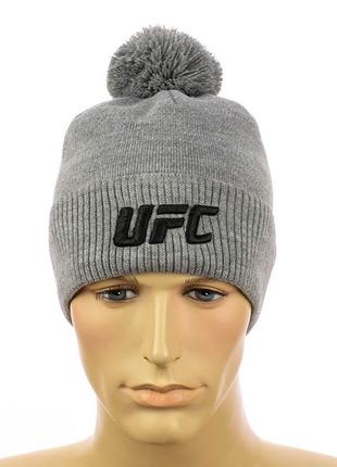 Молодежная мужская шапка "ufc"