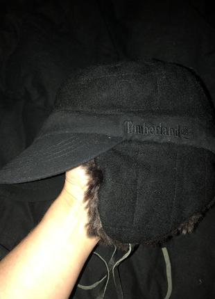 Шапка бейсболка утеплённая timberland оригинал