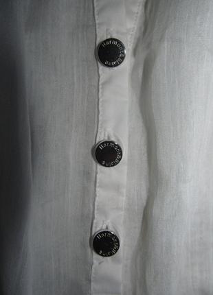 Harmont&blaine блузка шелк+коттон р. xs италия6 фото