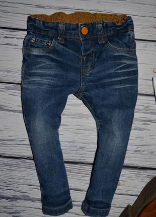 12 - 18 месяцев 82 см фирменные джинсы скинни узкачи для моднявок джеггинсы зара zara4 фото