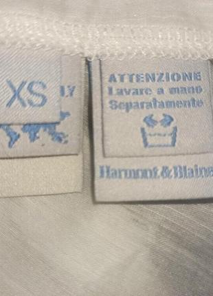 Harmont&blaine блузка шелк+коттон р. xs италия9 фото