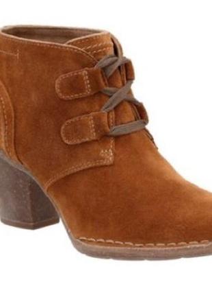Р.37,39, 39.5 ,41 clarks замшевые ботинки оригинал