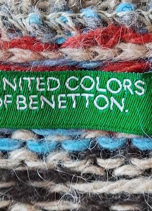 Шерстяной свитер united colors of benetton3 фото