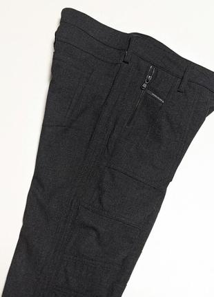 Diesel black gold  biker  стильные женские шерстяные байкерские штаны| slim5 фото