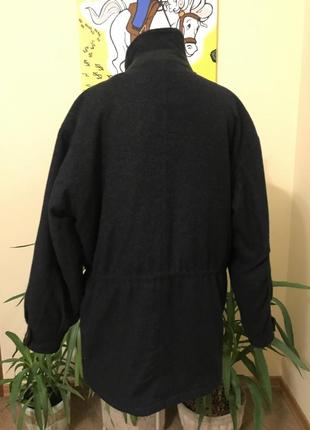 Шерстяное пальто на стеганой подстежке2 фото