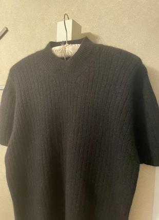 Шерстяной ангоровый свитер джемпер шерсть ягнёнка ангора3 фото