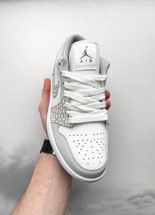 Кросівки air jordan 1 low premium ‘elephant print’ кроссовки5 фото