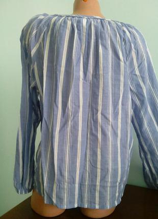 Брэндовая блуза в полоску logg2 фото