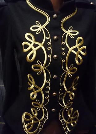 Дизайнерский оригинальный новый пиджак с драпа размер 42-44 — цена 437 грн в каталоге Пиджаки и жакеты ✓ Купить женские вещи по доступной цене на Шафе