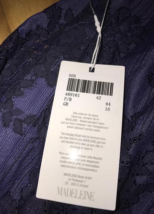 Madeleine-нова розкішна мереживна блузка сорочка! р.-426 фото