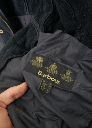 Стёганная куртка пуховик barbour5 фото