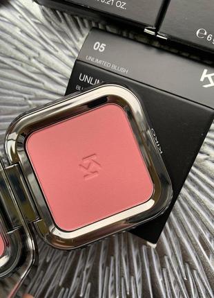Матовые румяна kiko milano unlimited blush