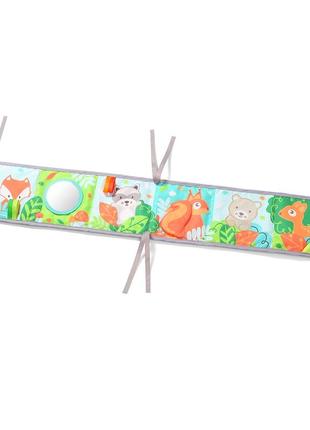 Двусторонняя сенсорная книга friendly forest babyono 549