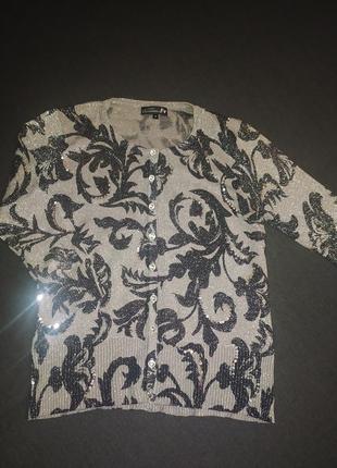 Кофта з паєтками