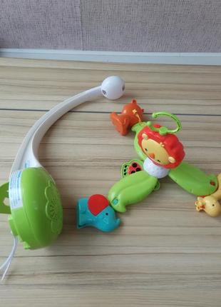 Мобіль fisher price зростаємо разом друзі з тропічного лісу4 фото