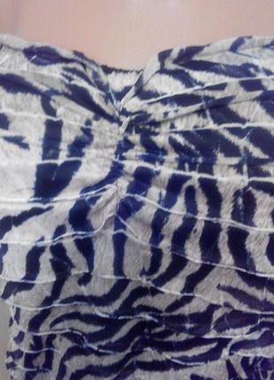 Платье зебра.3 фото